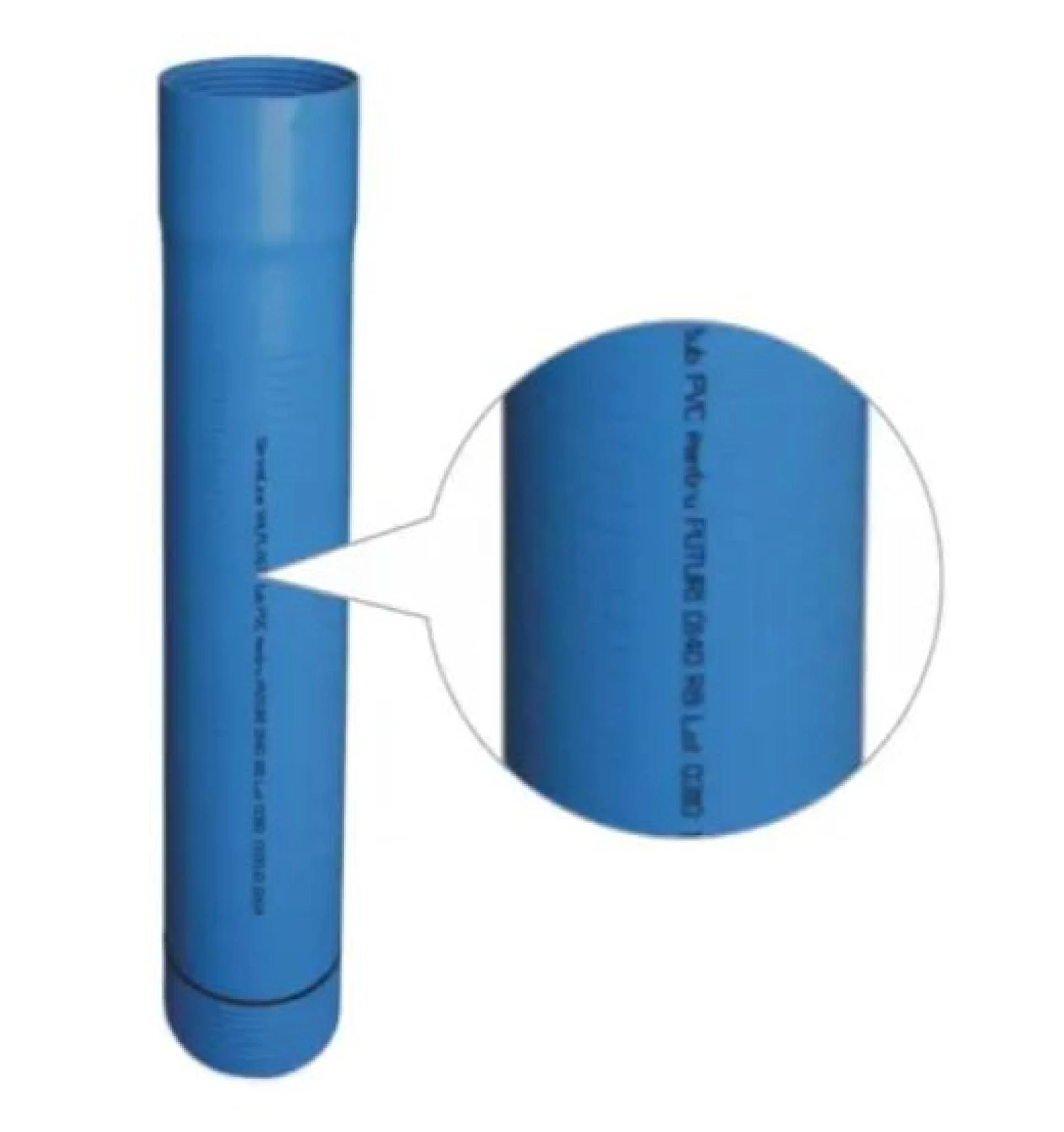 PVC сондажен филтър R10 Ø140 мм × 6,7 мм, 5 м – 61TP8140